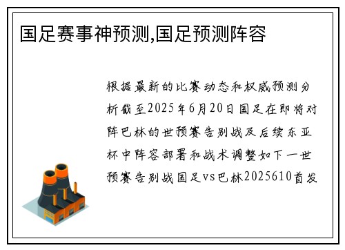 国足赛事神预测,国足预测阵容